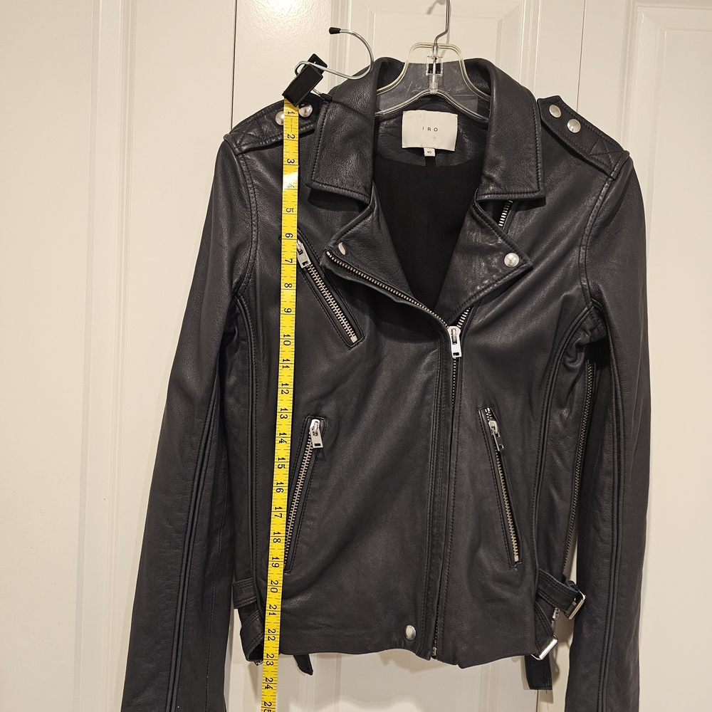 IRO Tara  Leather Jacket - Picture 11 of 14
